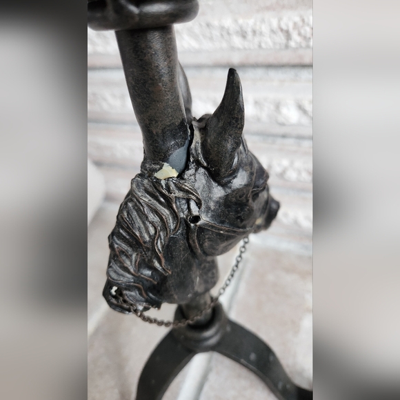 Vintage Horse Candlestick Candle Holder - Picture 6 of 8